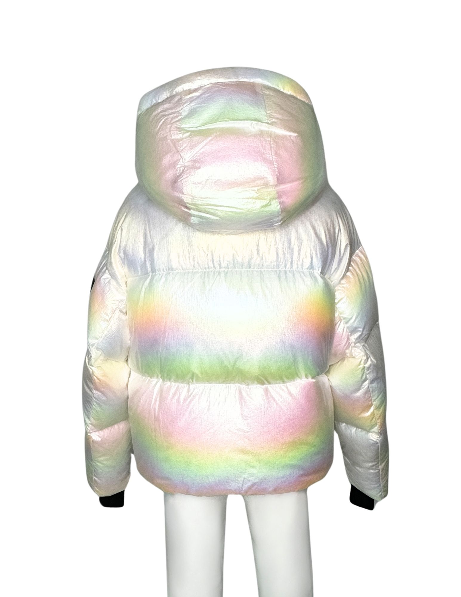 Mackage: Iridescent Puffer Jacket - Size 6 - Image 3